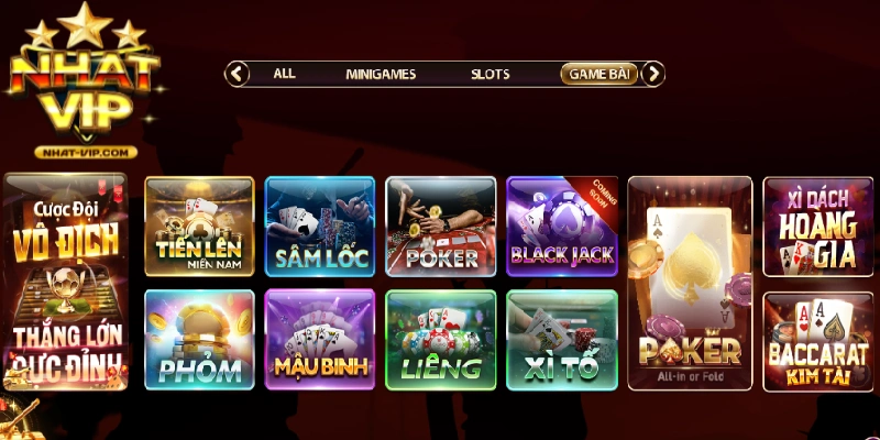 NHATVIP - Cổng game đánh bài đổi thưởng uy tín xanh chín