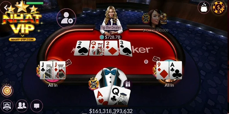 Các game bài NHATVIP có đồ họa đẹp, sống động như thật